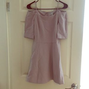 Spaghetti Strap Off Shoulder Dress